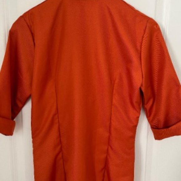 BNWT Beautiful Embroidered Orange Dress - Picture 4 of 5